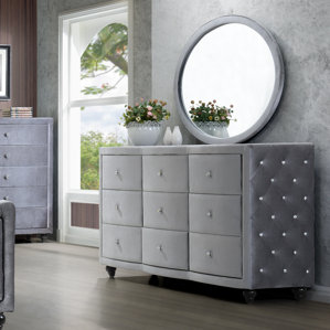 Grant 9 Drawer Dresser by Rosdorf Park