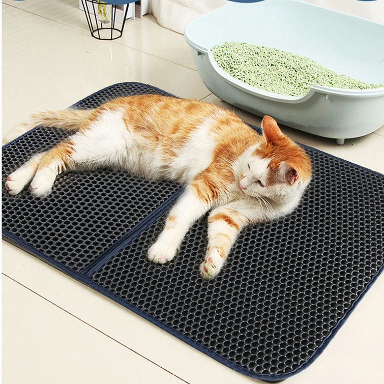 double layer cat mat