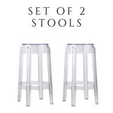 Cutrer 30 Bar Stool (Set of 2) by Everly Quinn