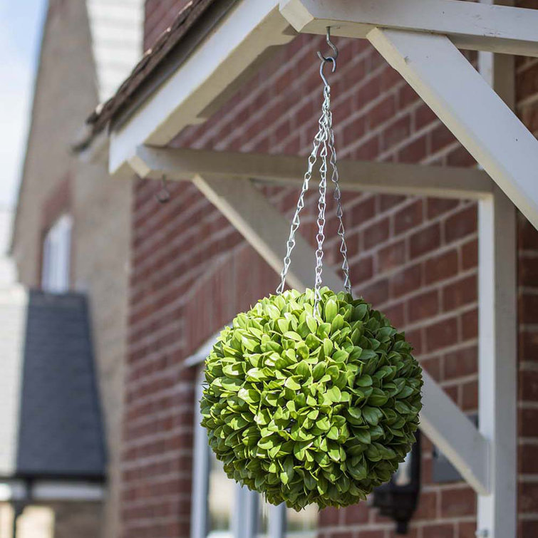3x Eucalyptus Topiary Balls Artificial Topiary Plant In/Outdoor Hanging Ball 3x Eucalyptus Topiary Balls Artificial Topiary Plant In/Outdoor Hanging Ball