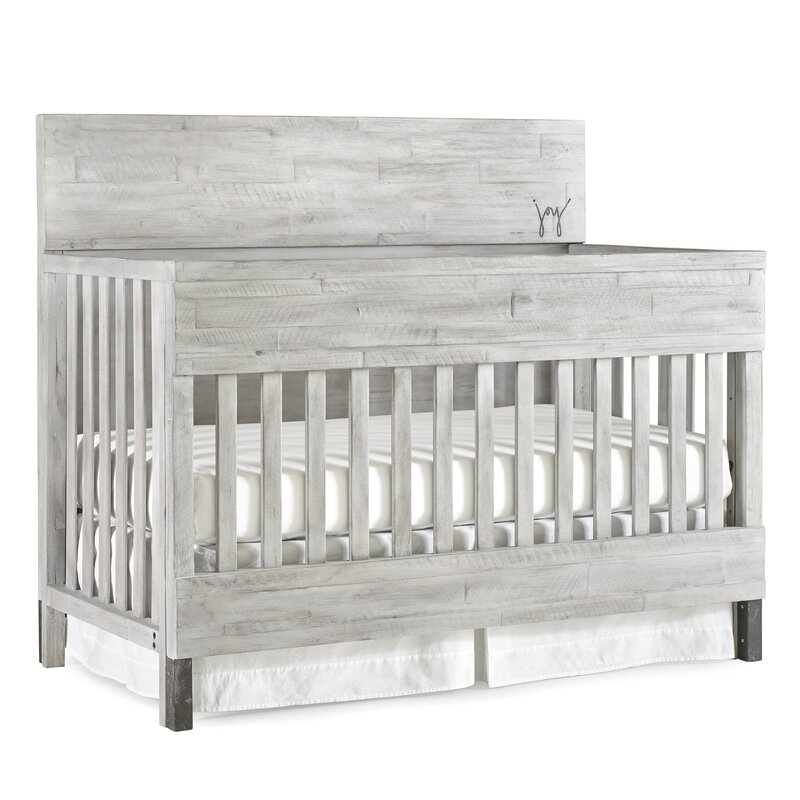 barnwood baby crib