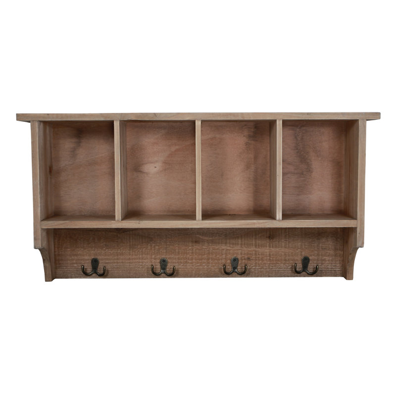 Gracie Oaks Pridgen Wall Hanging Storage Organizer With Key Hooks