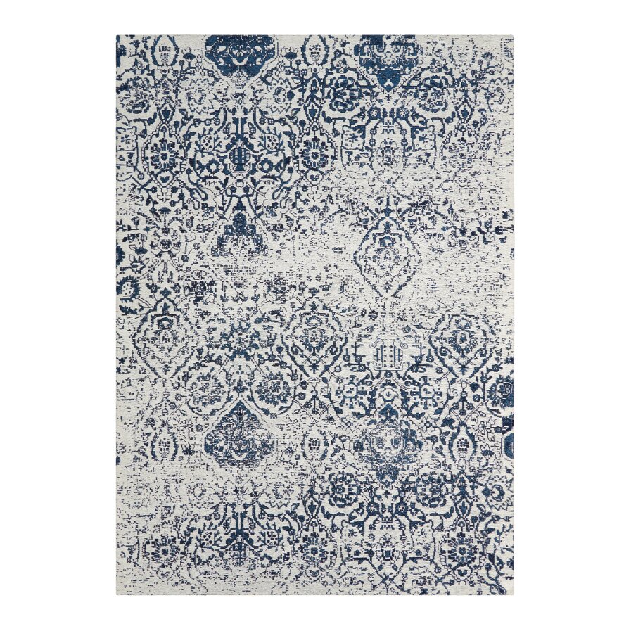 Kleinschmidt Ivory/Navy Area Rug