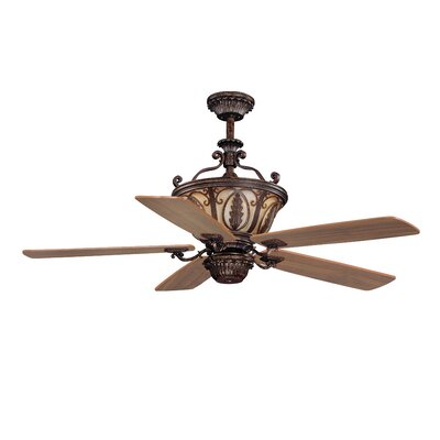 56 Brousseau 5 Blade Ceiling Fan Fleur De Lis Living