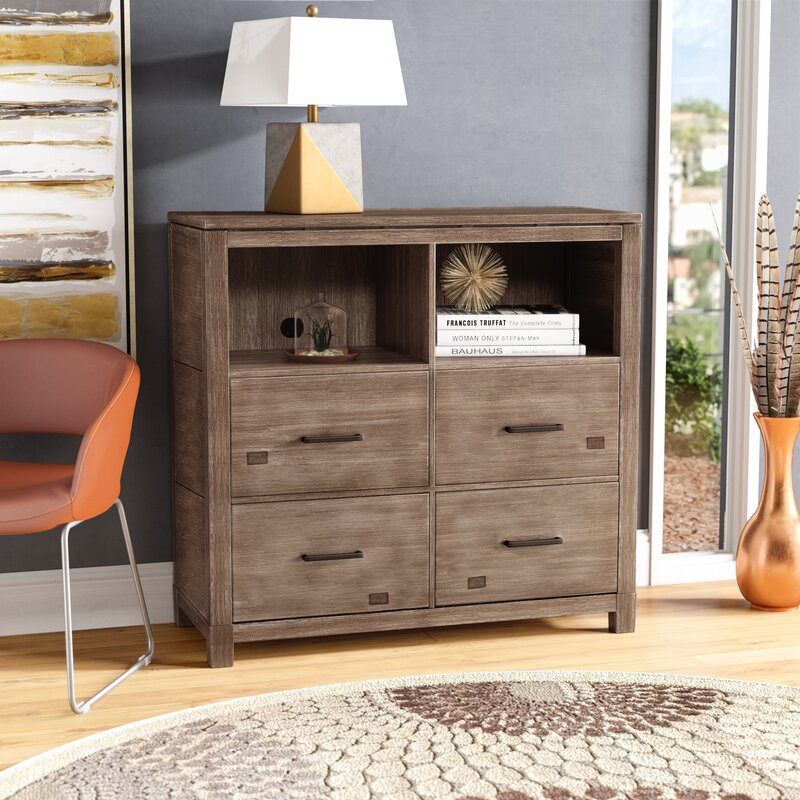 Mercury Row Seleukos 4 Drawer Dresser Reviews Wayfair