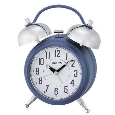 Seiko Deux Analog Quartz Alarm Tabletop Clock | Wayfair
