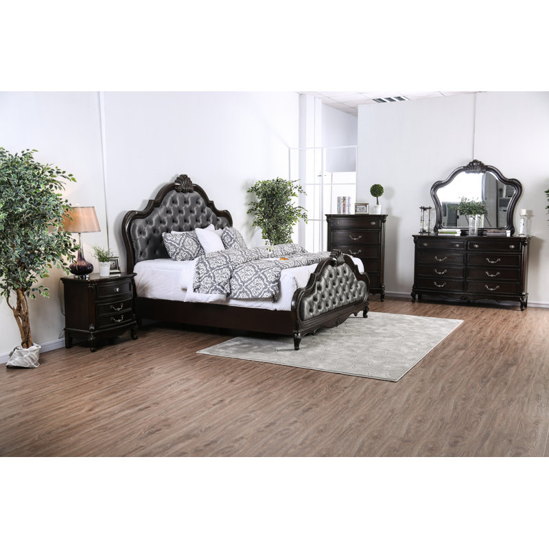Rosdorf Park Demar 8 Drawer Double Dresser With Mirror Wayfair
