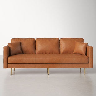 extra firm leather sofa