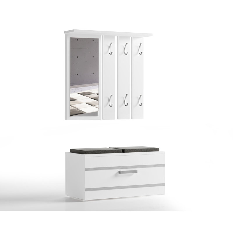 Garderoben-Set OPAL 2-tlg. - 17 Stories