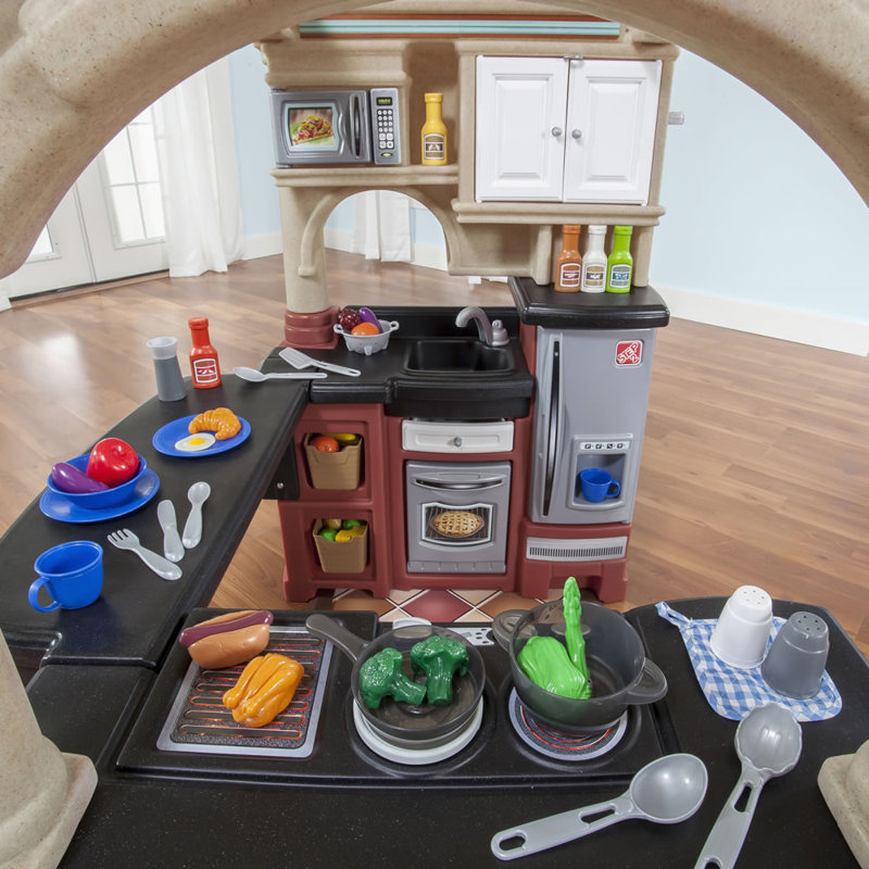 step 2 walk in wood kitchen