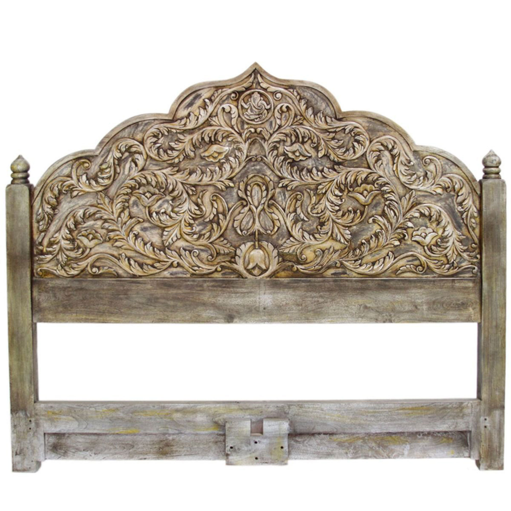 Hibashi Furniture Solid Wood Headboard Wayfair