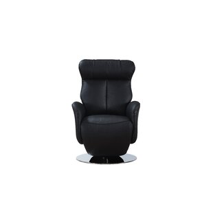 Gino Leather Power Recliner By Orren Ellis