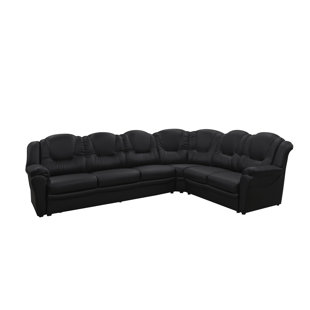 Faux Leather Corner Sofas You Ll Love Wayfair Co Uk Galway Corner Sofa