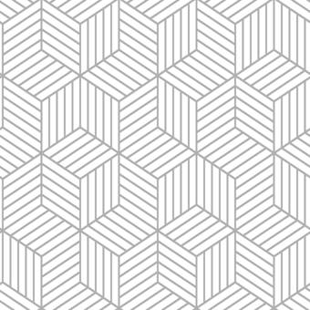 Wallsbyme Peel And Stick Black And White Lines Geometric Fabric