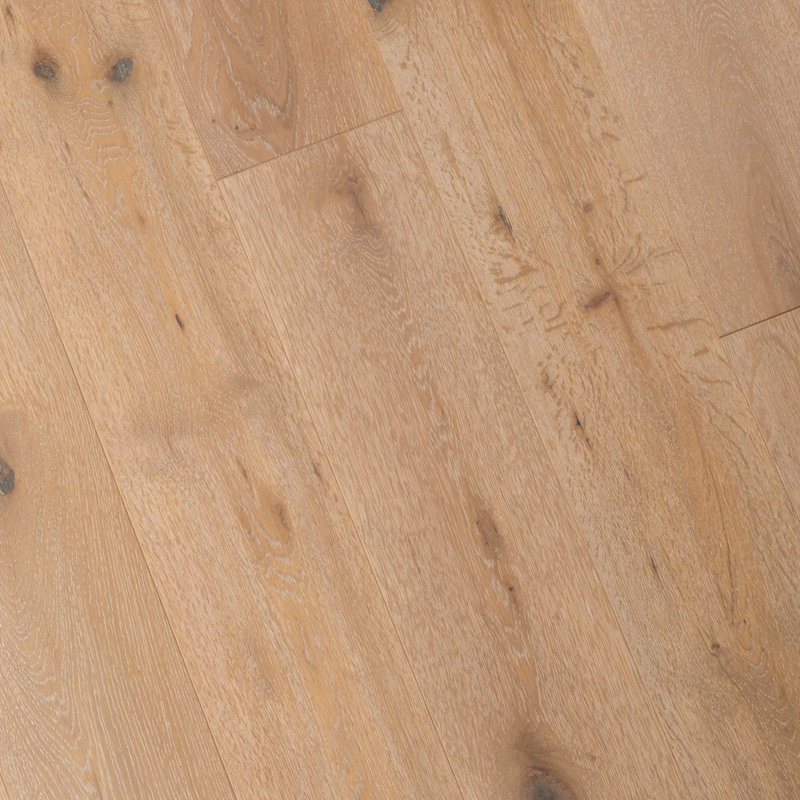 Hurst Hardwoods Oak 3 4 Thick X 7 1 2 Wide X 95 Length Engineered Hardwood Flooring Wayfair