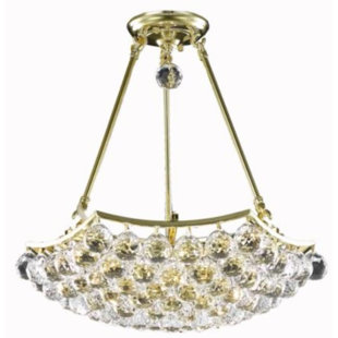 Best Troas 3-Light Crystal Chandelier By Orren Ellis Ceiling Lights Troas 3-Light Crystal Chandelier By Orren Ellis Ceiling Lights