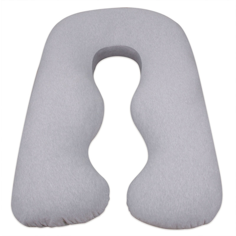 Leachco Back N Belly Chic Jersey Contoured Body Pillow Wayfair