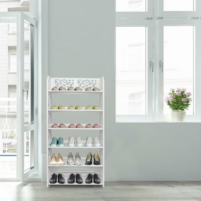 Rosalind Wheeler6 Tier Organizer Standing Shelf Space Saving 15 Pair Shoe Rack Rosalind Wheeler Dailymail