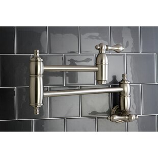 Brushed Nickel Kitchen Faucet With Soap Dispenser 