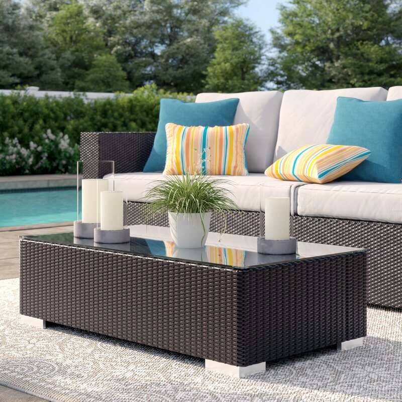 Sol 72 Outdoor Brentwood Coffee Table Reviews Wayfair