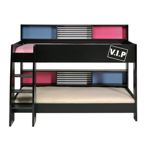 Desborough Twin over Twin Bunk Bed with Mattress