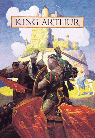 Buyenlarge King Arthur By Newell Convers Wyeth Painting Print