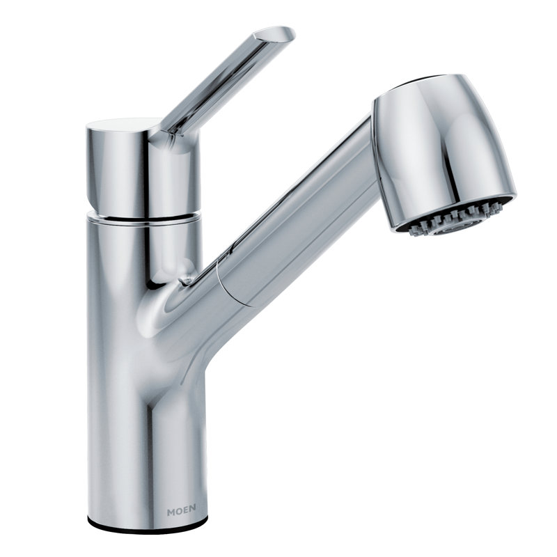 Moen Method Pull Out Single Handle Kitchen Faucet With Duralock