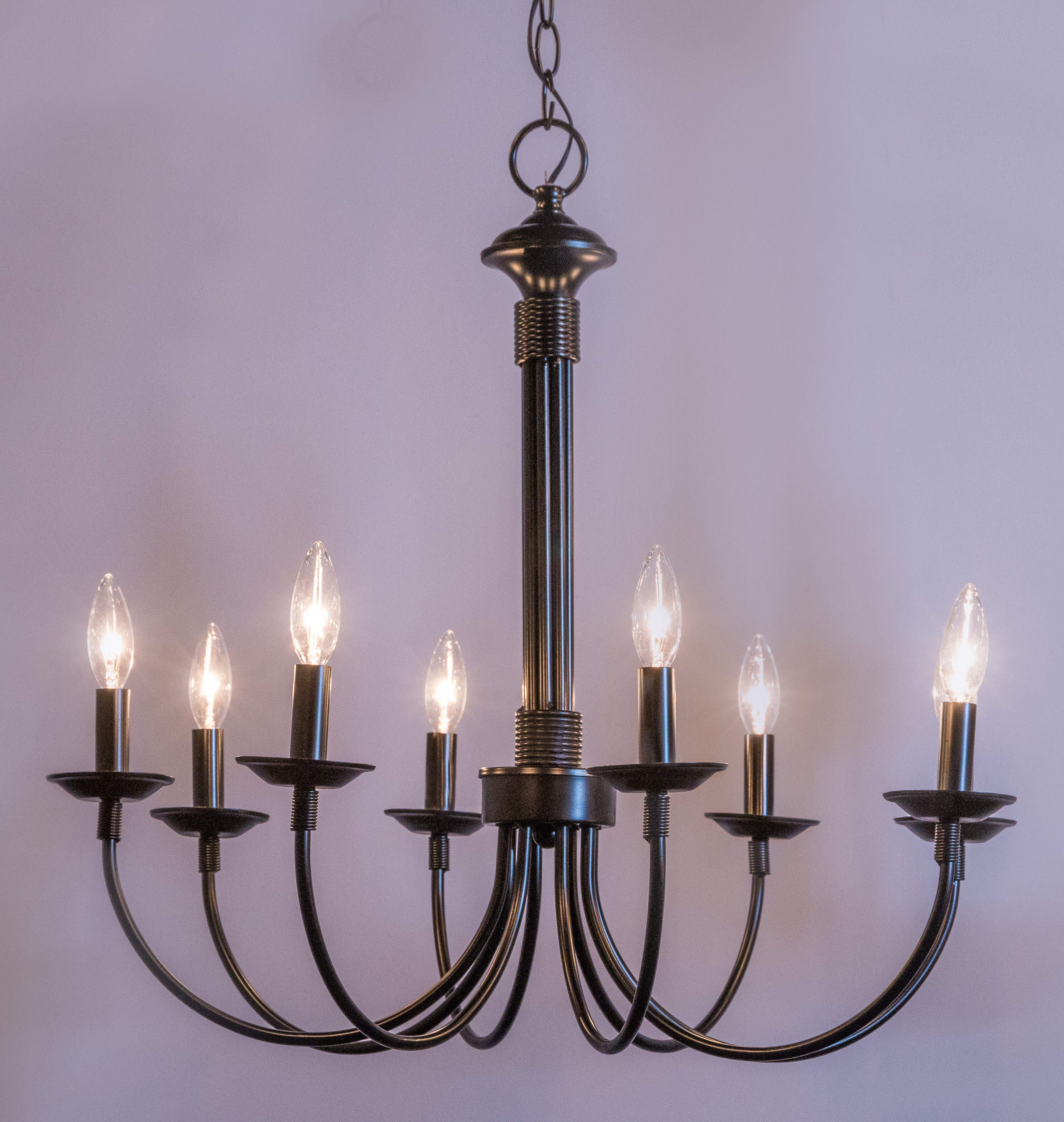 Laurel Foundry Modern Farmhouse Shaylee 8 Light Candle Style Chandelier