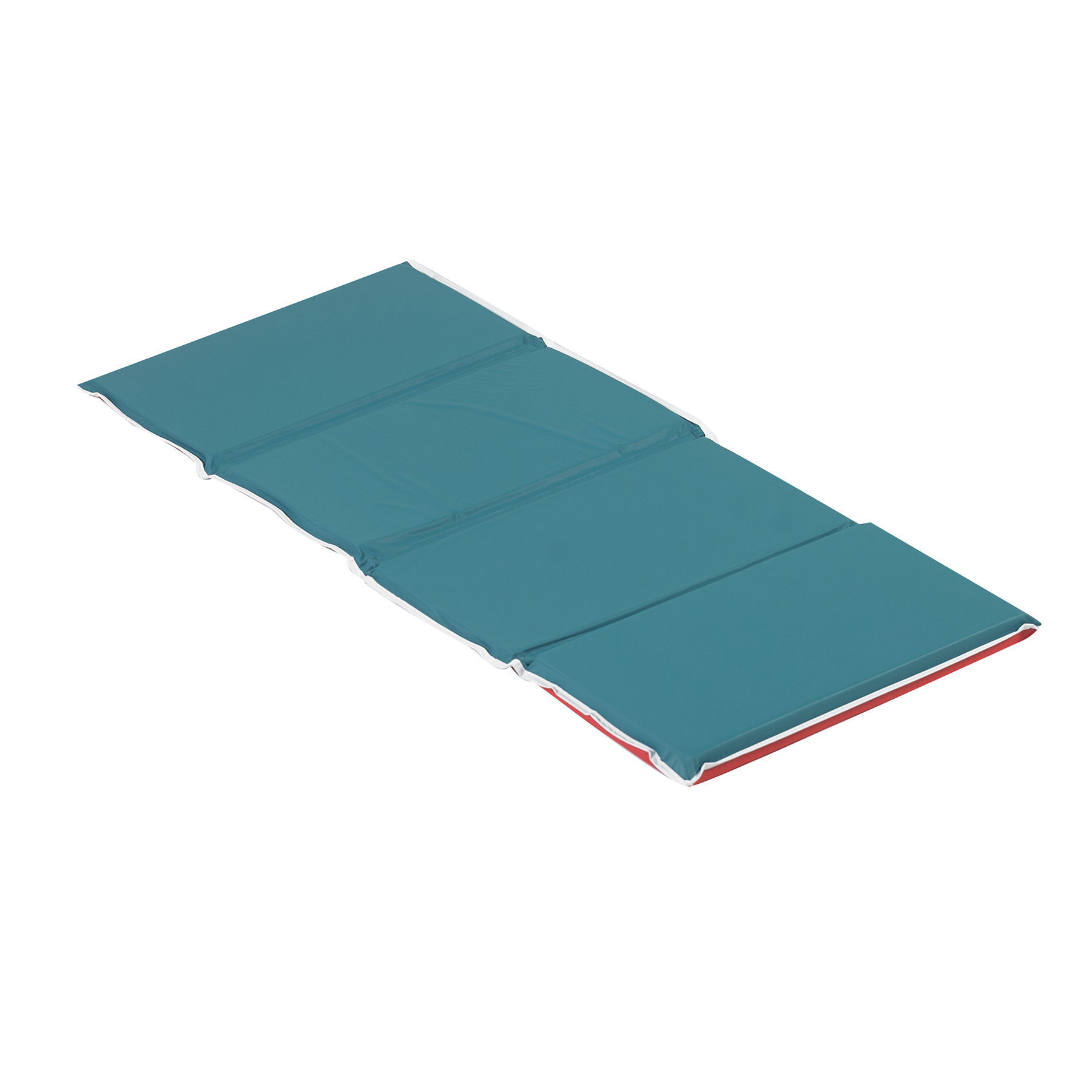Assorted Colors 5-Pack Basics Memory Foam Rest Nap Mats with Name Tag Holder