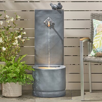 Red Barrel Studio® Resin Bird Fountain | Wayfair