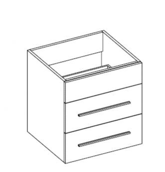 Daytona 22 Wall Hung Bathroom Vanity Base Only Empire Industries