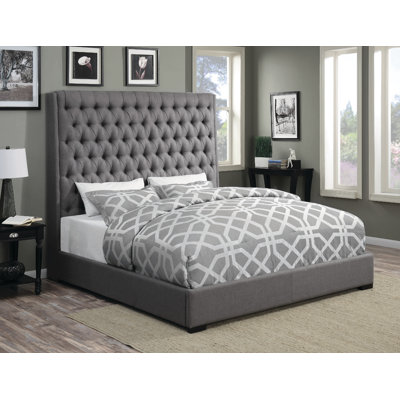 Brannelly Upholstered Standard Bed Darby Home Co