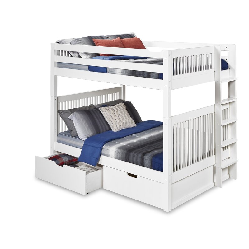 full over full bunk beds wayfair