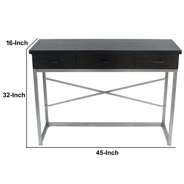 45 inch console table