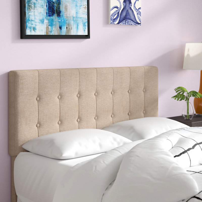 Andover Mills Revere Queen Upholstered Panel Headboard & Reviews Wayfair