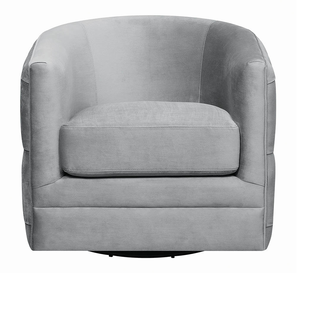 Everly Quinn Cohet Swivel Barrel Chair Wayfair Cohet Swivel Barrel Chair