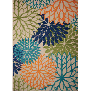 8 X 10 Outdoor Rugs You Ll Love Wayfair Nathalie Cream Indoor Outdoor Area Rug