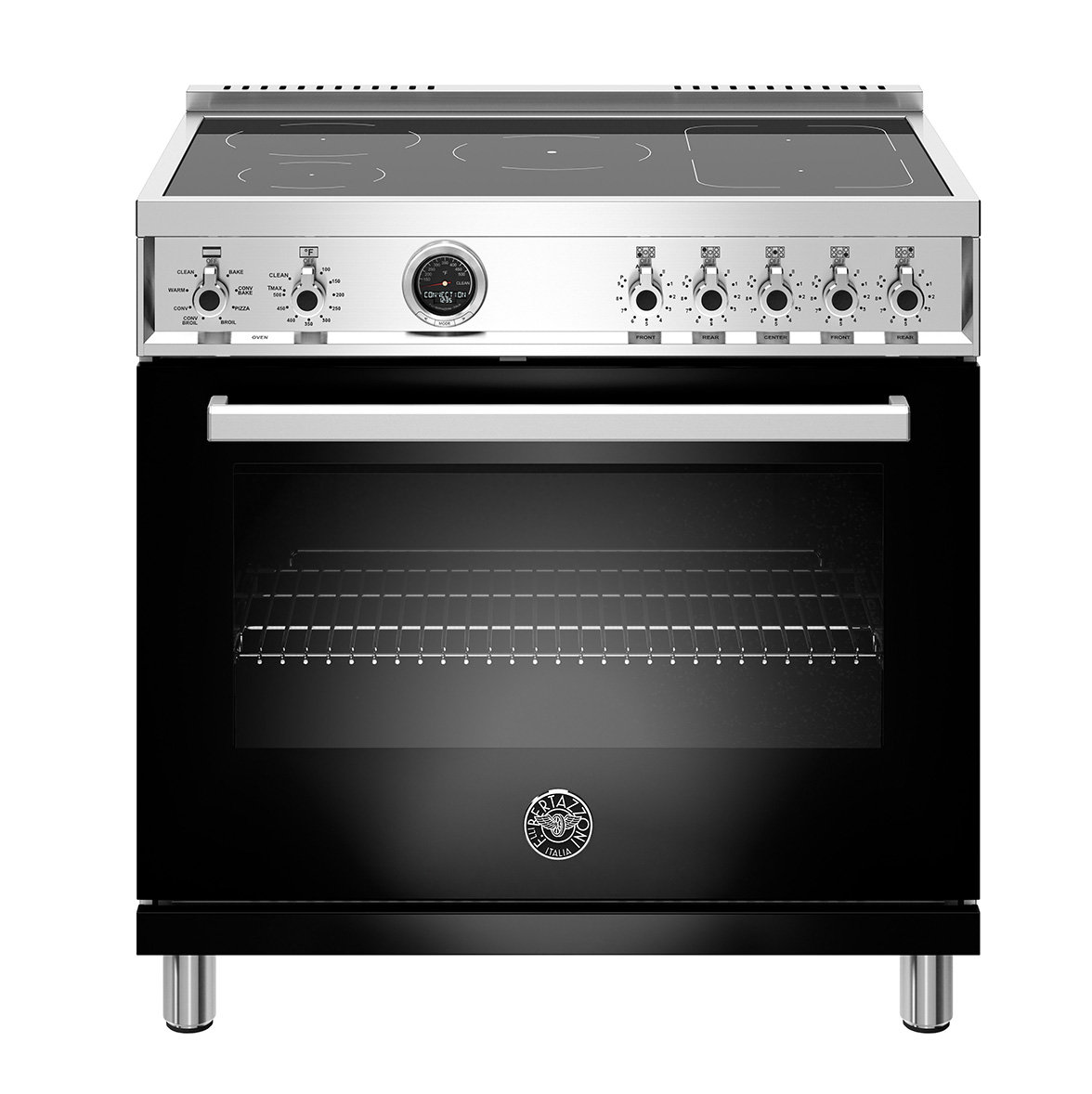 induction gas range