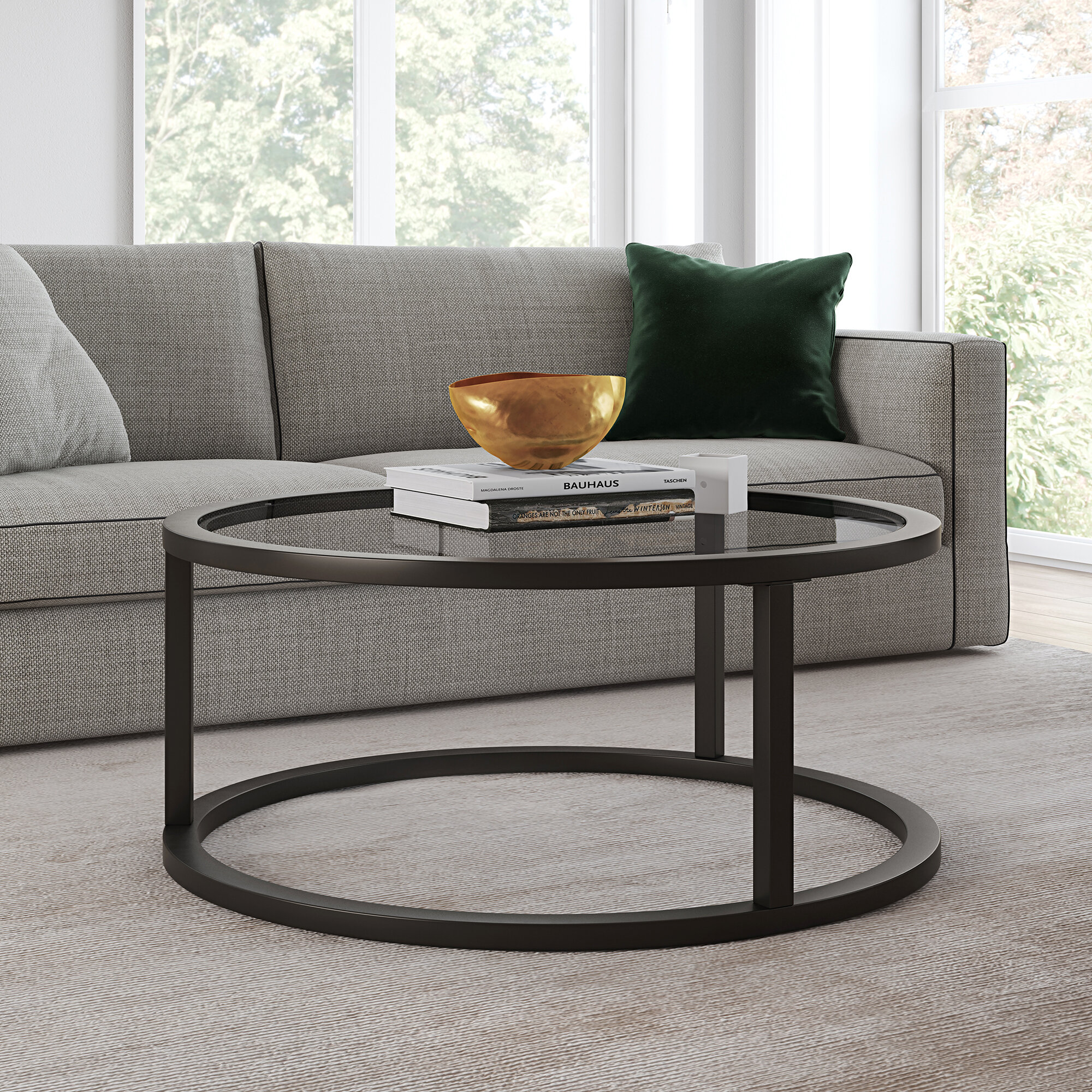 Gold Flamingo Jamil Frame Coffee Table Reviews Wayfair