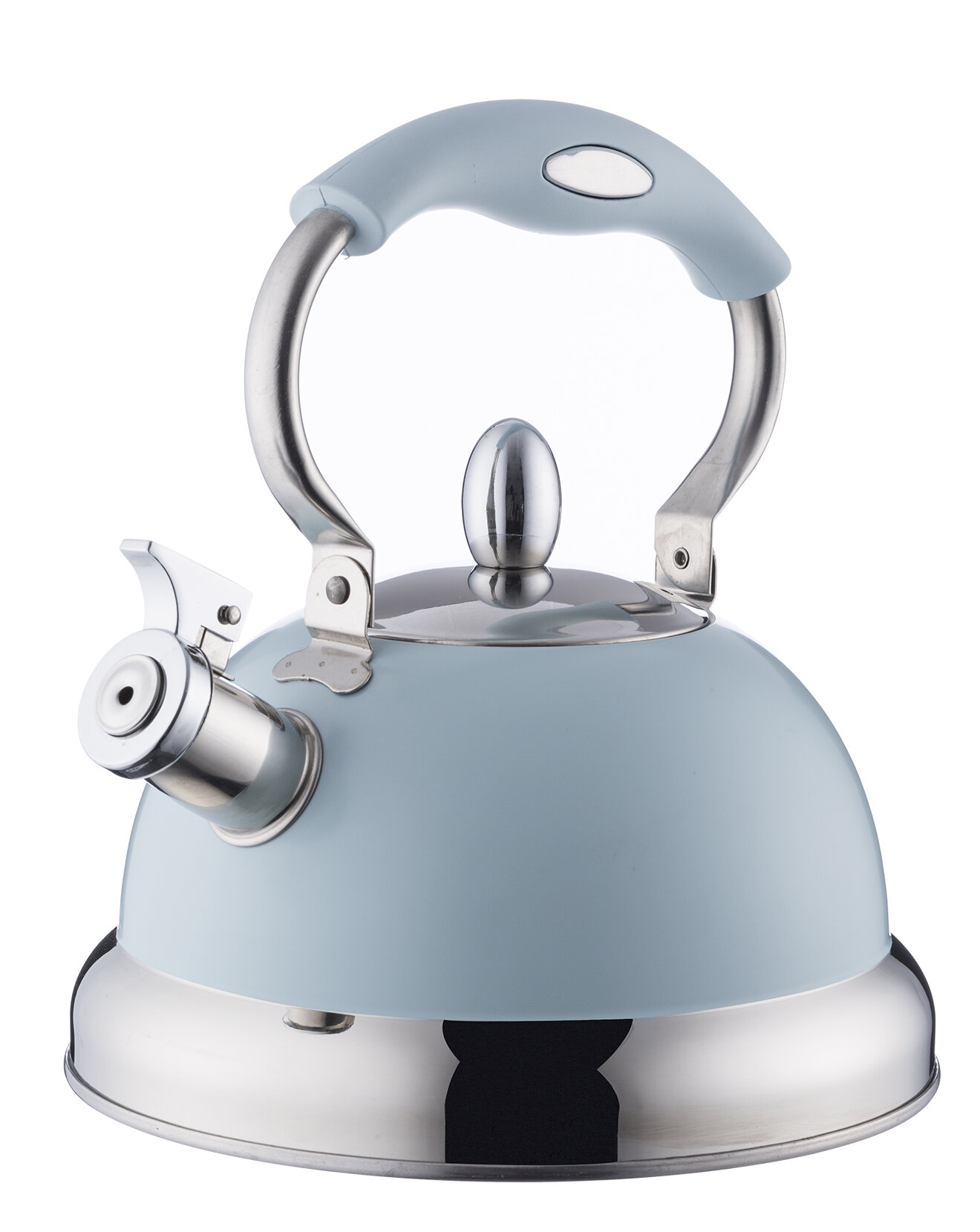 2.5L Stainless Steel Whistling Tea Kettle Boiling kettle Blew Coffee Water Pot