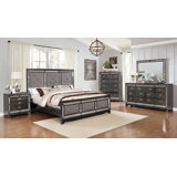 Dania Standard 3 Piece Bedroom Set by Everly Quinn
