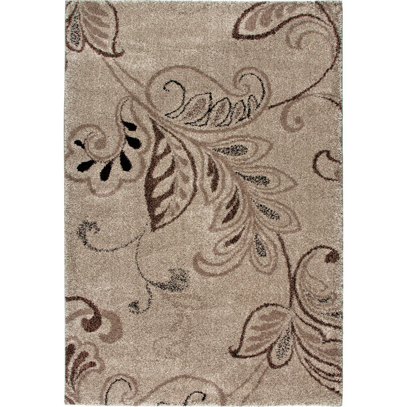 The Conestoga Trading Co Kazoo Fandango Beach House Brown Black Area Rug Wayfair