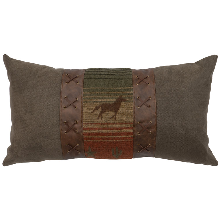 wayfair leather pillows