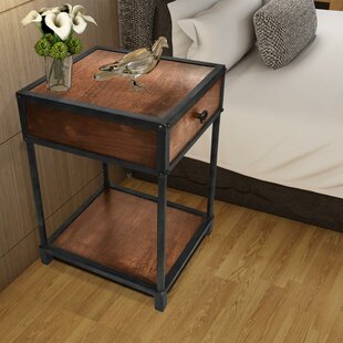Meza End Table With Storage By Williston Forge