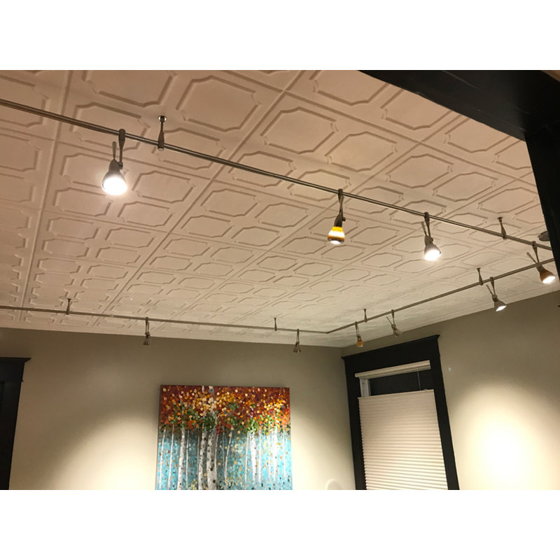 A La Maison Ceilings Boston 1 6 Ft X 1 6 Ft Glue Up Ceiling Tile