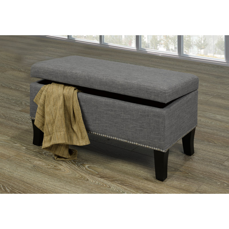 House Of Hampton Mindy Upholstered Storage Bench Reviews Wayfair