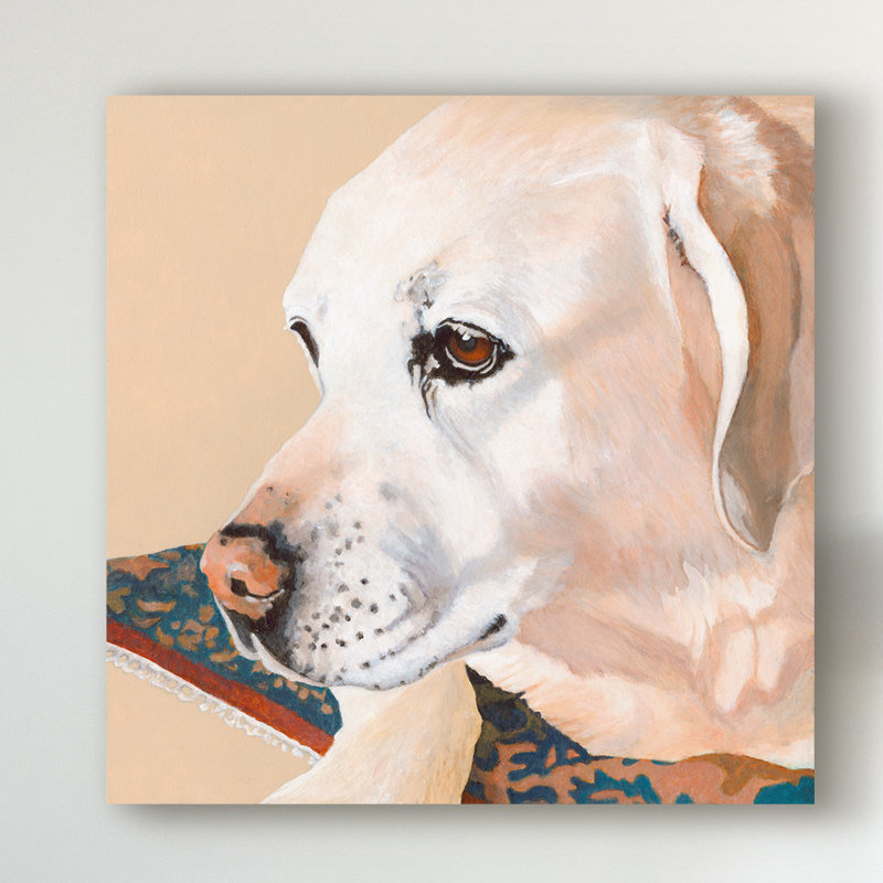 East Urban Home Dlynns Dogs Shell Acrylic Painting Print On