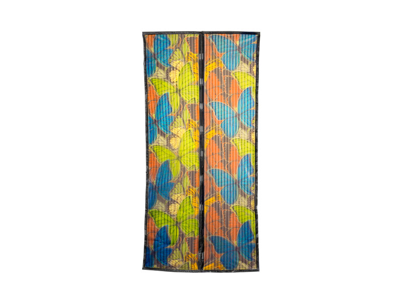 Tucker Murphy Pet Georgia Magic Mesh Magnetic Screen Door With Butterfly Style Opening Reviews Wayfair