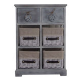 6 Drawer Storage Chest Wayfair