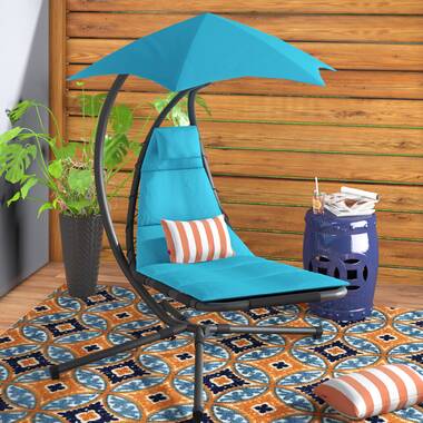 swinging garden chair wooden